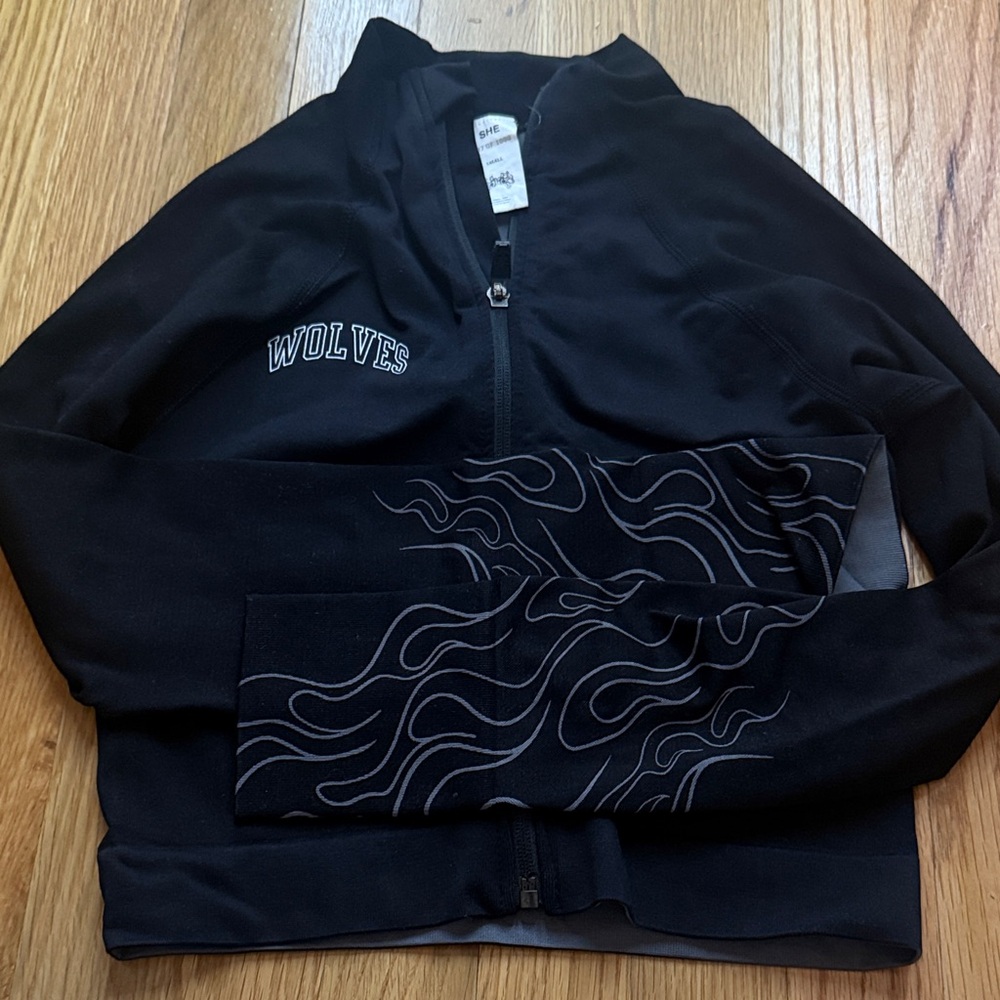 Black Wolves Men's Sweater